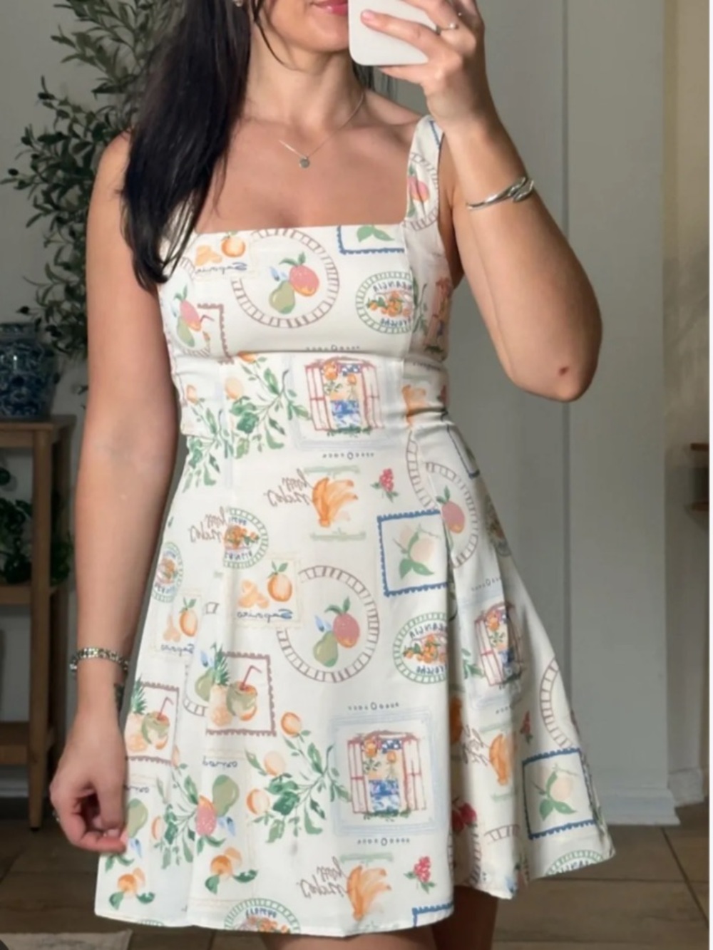 NWT 🍊Abercrombie & Fitch Fruit Dress 🍓